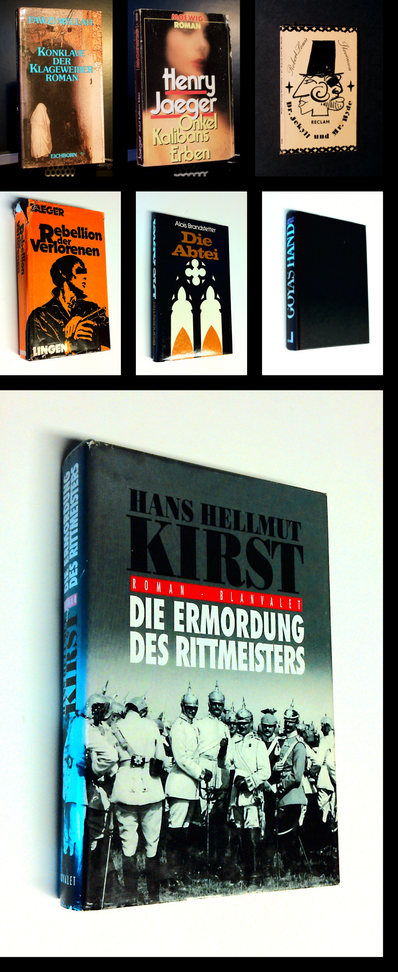 Krimi / Thriller Paket: 7 Romane