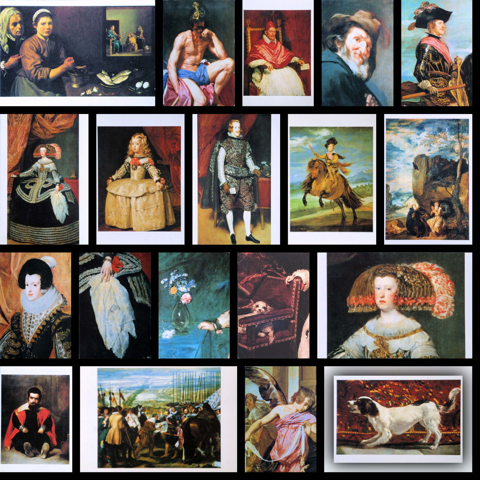 19 Diego Velázquez Kunstpostkarten