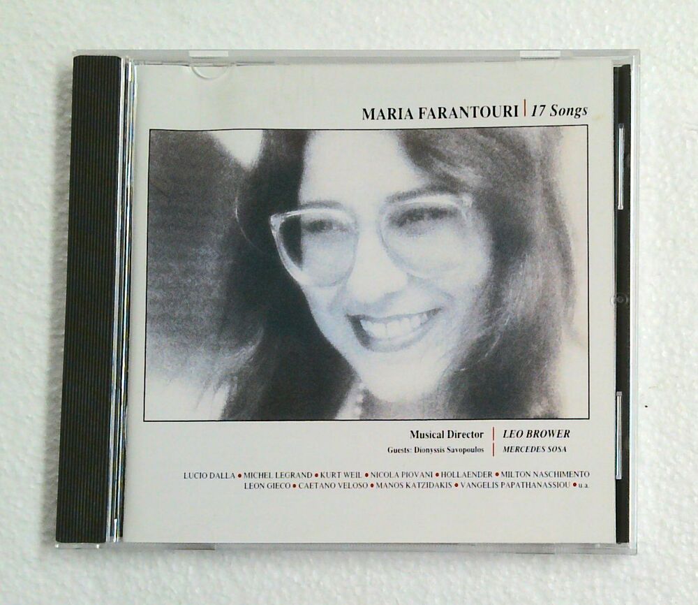 Maria Farantouri - 17 Songs - CD