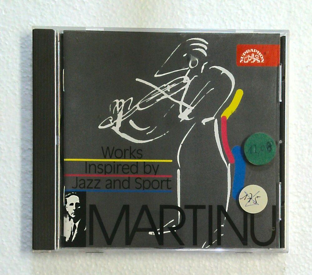 Bohuslav Martinu - Works Inspired by Jazz and Sport - CD
