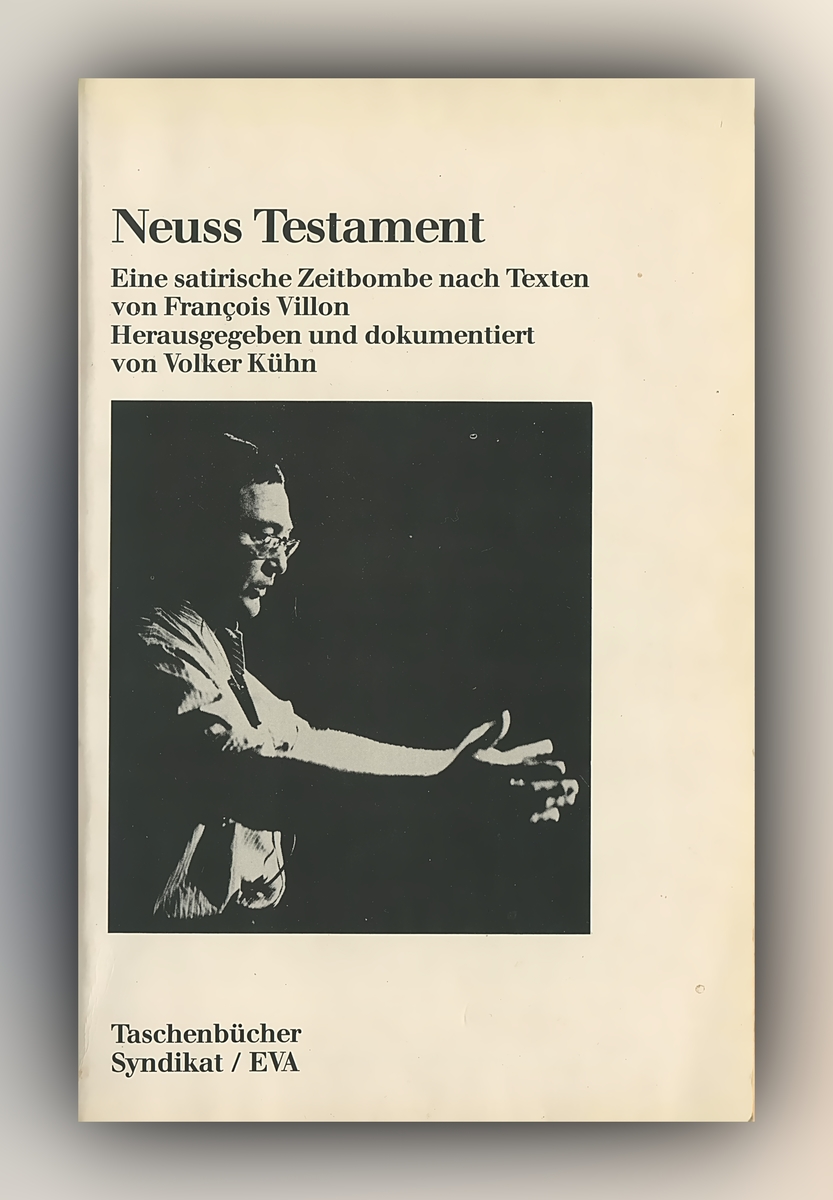 Wolfgang Neuss - Neuss Testament - Buch