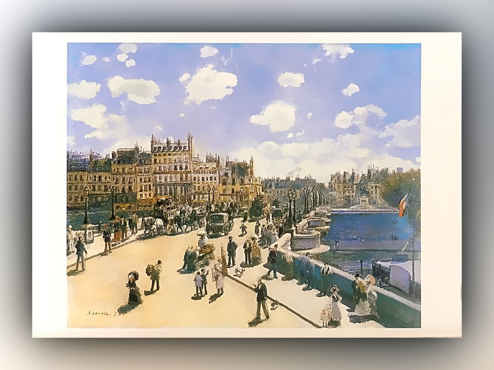 Pierre-Auguste Renoir - Le Pont-Neuf - Postkarte