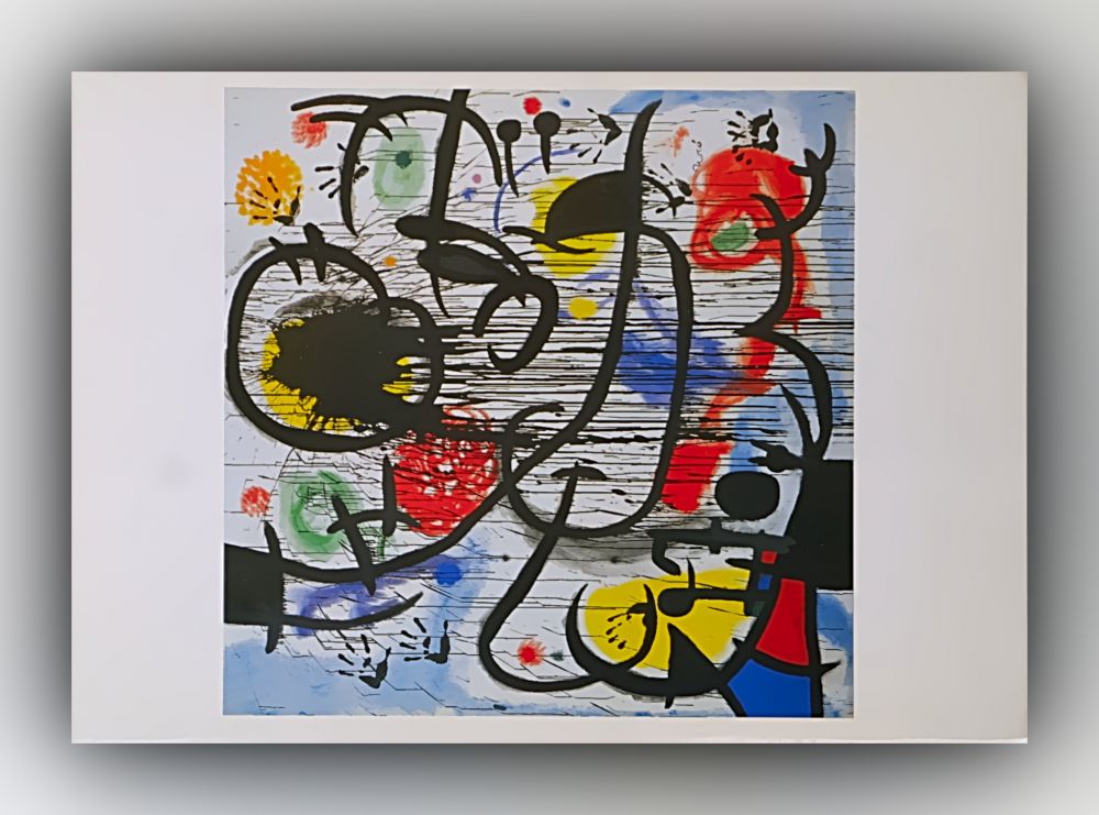 Joan Miró - Mai 1968 - Postkarte
