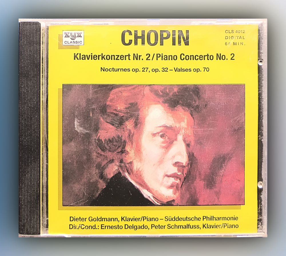 Fryderyk Chopin - Klavierkonzert Nr. 2, Nocturnes Op. 27, Op. 32 - Valses Op. 70 - CD