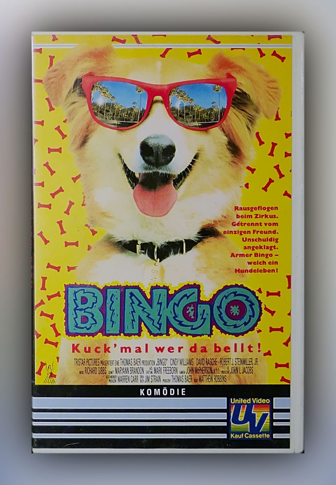 Matthew Robbins - Bingo - Kuck' mal wer da bellt - VHS