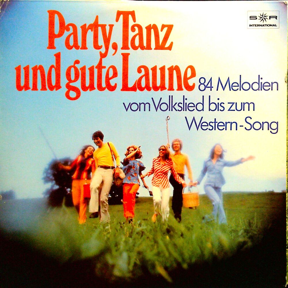 Chor und Orchester Thomas Berger - Party, Tanz und gute Laune - 84 Melodien vom Volkslied bis zum Western-Song - Vinyl