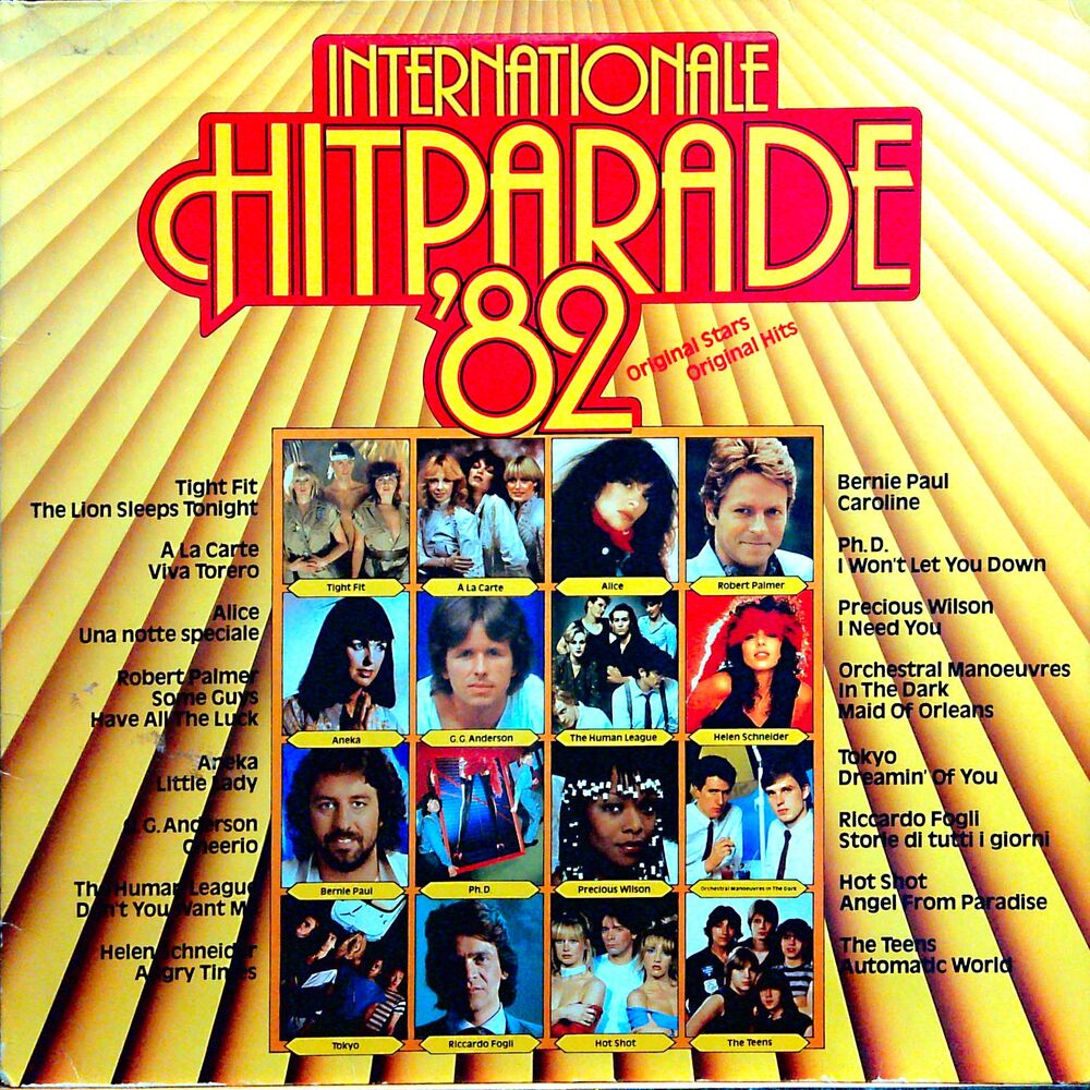 Various Artists - Internationale Hitparade '82 - Vinyl